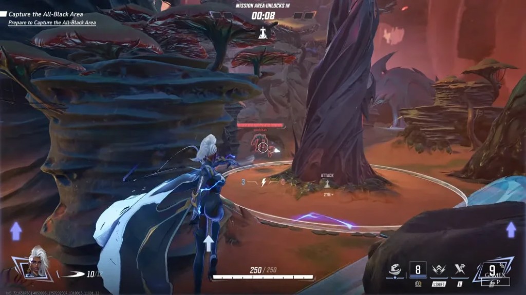 Storm gameplay in Marvel Rivals with enemy ESP outline